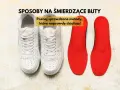 Białe sneakersy i czerwone wkładki. Poznaj sprawdzone metody, co zrobić żeby buty nie śmierdziały i cieszyć się świeżością.