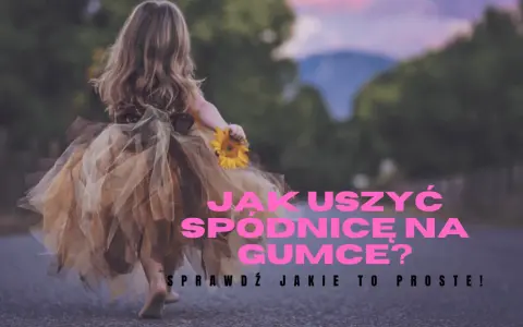 Dziewczynka w tiulowej spódniczce trzyma słonecznik. Dowiedz się, jak uszyć spódniczkę na gumce dla dziewczynki.