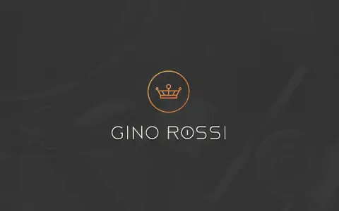 Logo Gino Rossi z koroną. To znana marka obuwnicza, która oferuje stylowe i eleganckie buty.