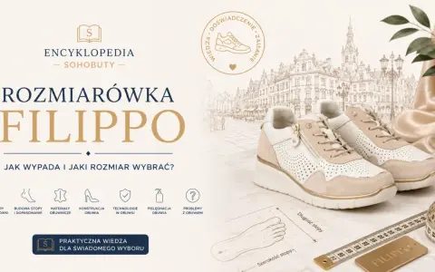 Rozmiarówka Filippo – poznaj tę firmę i dobierz idealne buty. Poradnik o rozmiarach, budowie stopy i pielęgnacji obuwia.