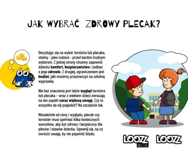 Jaki powinien być plecak dla pierwszoklasisty, aby zadbać o zdrowie dziecka