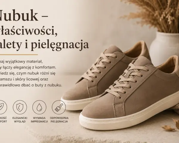 Nubuk – co to za materiał? Eleganckie, beżowe buty ze skóry nubukowej, idealne na co dzień. Dowiedz się o ich zaletach i pielęgnacji.