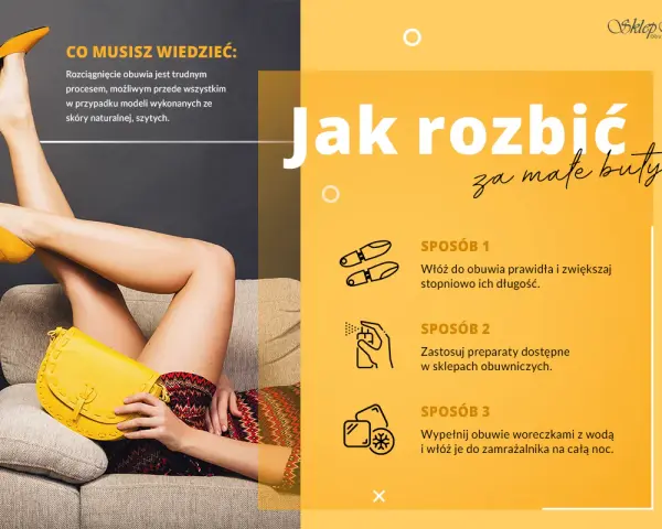 Jak rozciągnąć buty w palcach? Poznaj 3 sposoby: prawidła, preparaty i zamrażarka. Twoje stopy Ci podziękują!