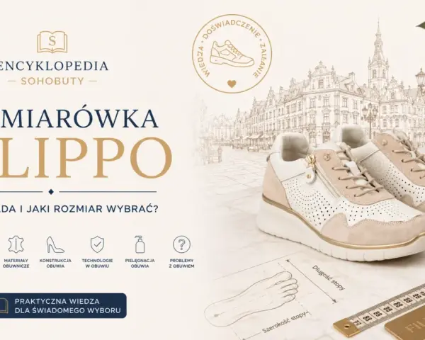 Rozmiarówka Filippo – poznaj tę firmę i dobierz idealne buty. Poradnik o rozmiarach, budowie stopy i pielęgnacji obuwia.