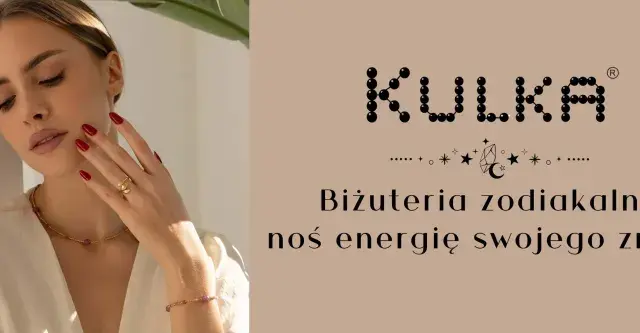 Kobieta w biżuterii zodiakalnej. Kolekcja "Noc Kairu" podkreśla właściwości Twojego znaku zodiaku.