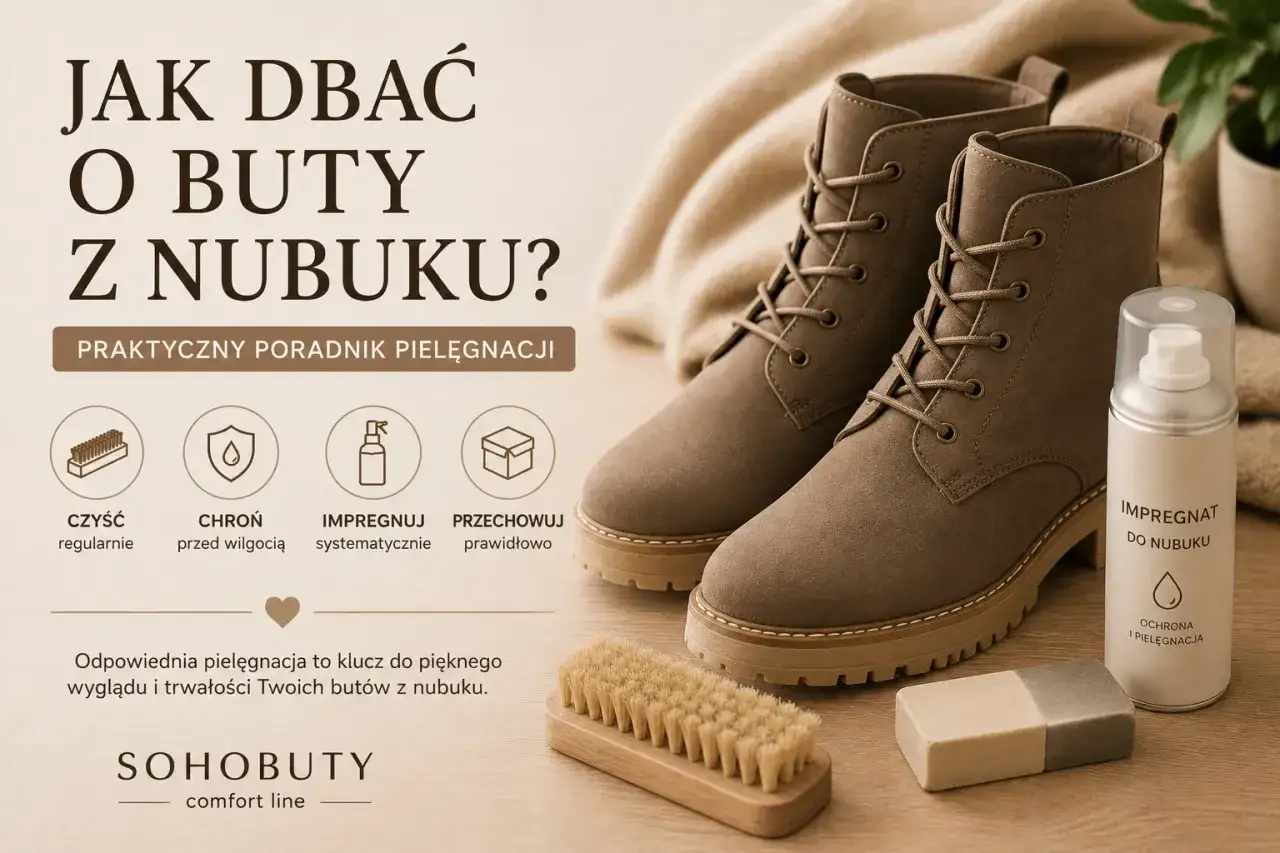 Jak dbać o buty z nubuku? Poradnik pielęgnacji: czyszczenie, ochrona, impregnacja. Zobacz, co to nubuk i jak go pielęgnować.